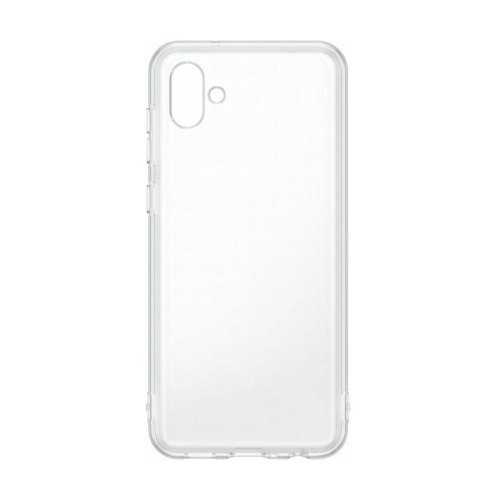 Чохол Samsung A04 (A045) EF-QA045TTEGRU Soft Clear Cover, Transparent