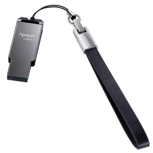 USB флеш Apacer  64GB USB 3.1 Type-A AH360 Ashy