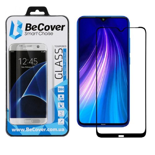 Захисне скло BeCover для Xiaomi Redmi Note 8T Black (704525)