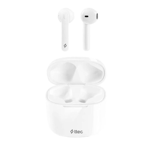 Навушники TWS Ttec AirBeat Lite 2 White (2KM137B)