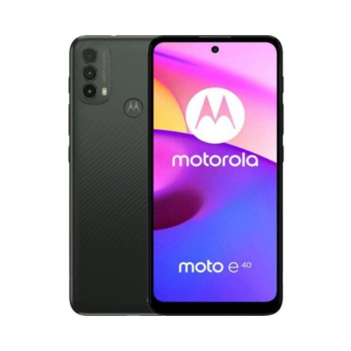 Смартфон Motorola E40 4/64GB Carbon Grey