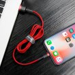 Кабель Baseus Cafule Cable USB For Lightning 2.4A 1.0M Red