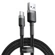 Кабель Baseus Cafule Cable USB For Type-C 2A 3.0M Grey/Black