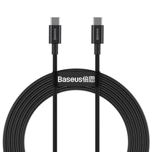 Кабель Baseus Superior Series Fast Charging Type-C to Type-C PD 100W 2.0M Black