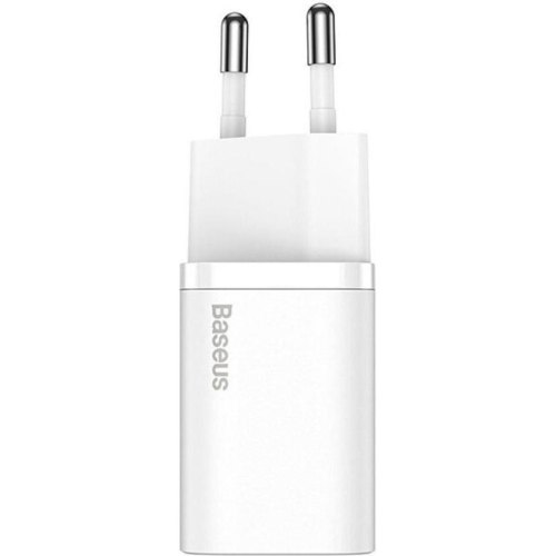 МЗП Baseus Super Si Quick Charger 1C 20W EU, White