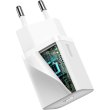 МЗП Baseus Super Si Quick Charger 1C 20W EU, White