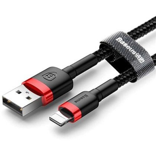 Baseus Kevlar Lightning Cable 1m Red (CALKLF-B19)