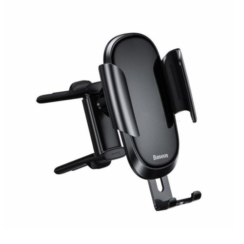 Автотримач для мобiльного Baseus Future Gravity Car Mount （Round Air Outlet), Black