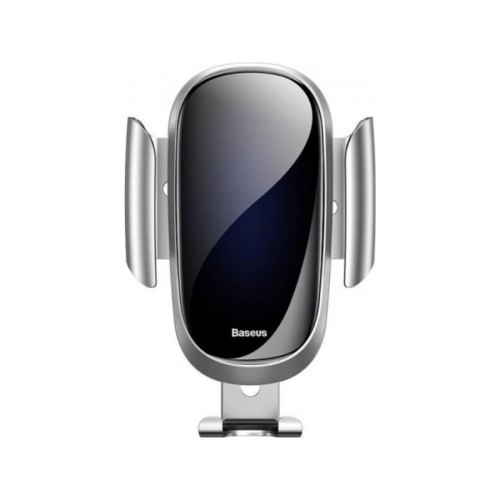 Автотримач для мобiльного Baseus Future Gravity Car Mount （Round Air Outlet), Silver