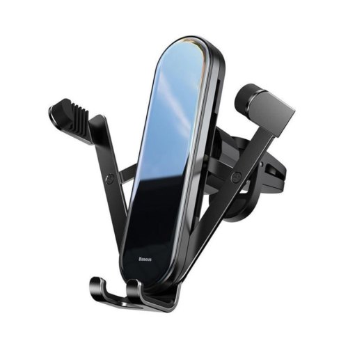 Автотримач Baseus Penguin gravity phone holder, Silver