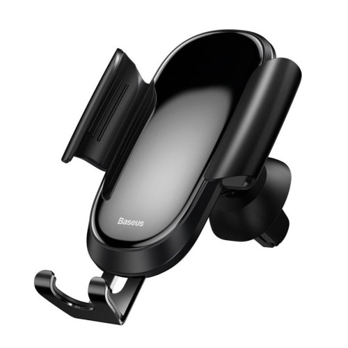 Автотримач для мобiльного Baseus Future Gravity Car Mount （Round Air Outlet), Black