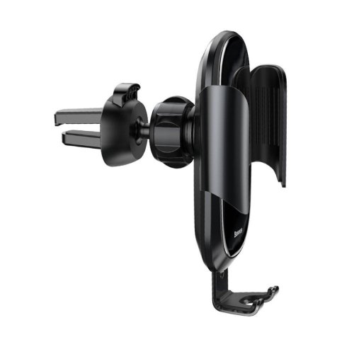 Автотримач для мобiльного Baseus Future Gravity Car Mount （Round Air Outlet), Black