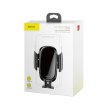 Автотримач для мобiльного Baseus Future Gravity Car Mount （Round Air Outlet), Black