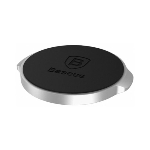 Автомобільне кріплення для смартфона Magnetic Small ears (Клейка стрічка) Baseus Срібне