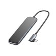 USB-хаб Baseus USB3.1 Type-C --> HDMI/USB3.0x3/PD, Grey