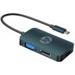 Док-станція USB3.1 Type-C --> HDMI/VGA/DP DHC-CT200 HP