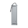 USB-хаб Baseus USB3.1 Type-C --> HDMI*2/VGA/RJ45 Gigabit/USB3.0x3/3.5mm/Micro SD/PD 60W, Grey