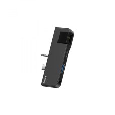 USB-хаб Baseus for Surface Go USB3.1 Type-C+3.5mm --> HDMI/USB 3.0/Type-C/3.5mm, Black