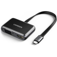 Перехідник USB 2.0 --> HDMI+VGA (HDMI 1.4b) CM303 чрний Ugreen