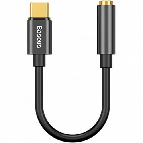 Адаптер Baseus Type-C Male to 3.5mm Female Adapter L54, Black
