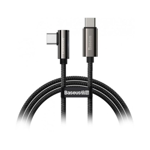 Кабель Baseus Double Fast Charging USB Cable For Type-C 5A 1m Black
