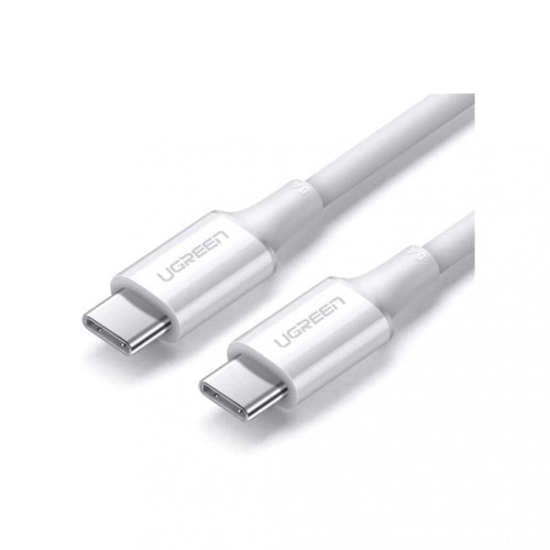 Кабель USB 2.0 Type-C M-M, 2 м, (20V/5A), (100W) Білий, US300 UGREEN