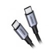 Кабель USB 2.0 Type-C M-M, 1.5 м, (20V/5A), (100W) Косм Сірий, Alu Case with Braid US316 UGREEN