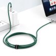 Кабель Baseus USB Type-C Baseus Display Fast Charging Type-C to Type-C 100W 1m Dark Green
