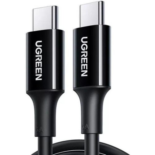 Кабель USB 2.0 Type-C M-M, 2 м, (20V/5A), (100W) Чорний, US300 UGREEN
