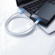 Кабель USB 2.0 Type-C M-M, 1.5 м, (18W) Білий, ABS Cover US264 UGREEN