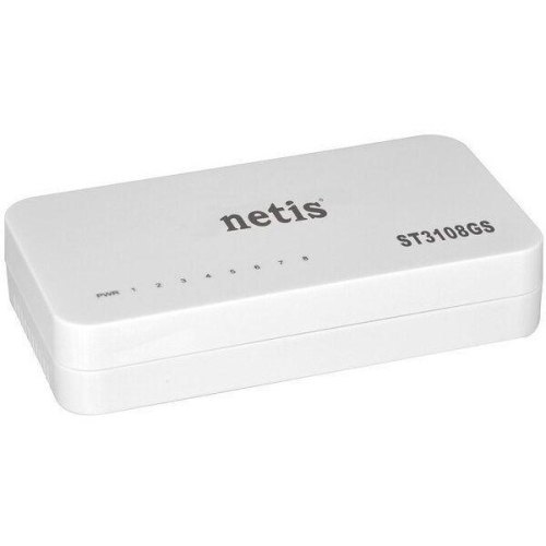 Комутатор NETIS ST3108GS 8 Ports Gigabit Ethernet Switch