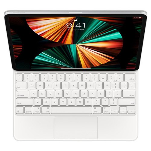 Чохол-клавіатура бездротова Apple Magic Keyboard for iPad Pro 12.9-inch (5th generation) - White - Ukrainian