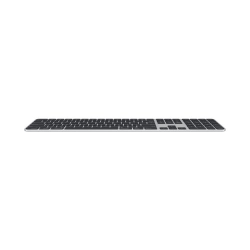 Клавіатура бездротова Apple Magic Keyboard with Touch ID and Numeric Keypad for Mac models with Apple silicon - Black Keys - Russian,Model A2520