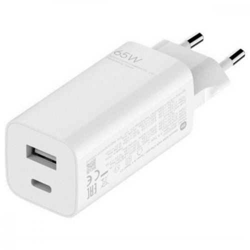 МЗП Xiaomi 65W GaN 1USB-A + 1USB-C (BHR5515GL) White