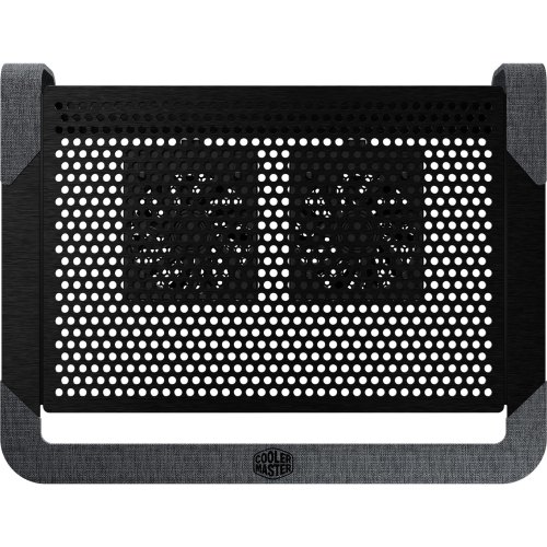 Підставка для ноутбука 17 MNX-SWUK-20FNNR1 COOLER MASTER 343 x 266 x 53 мм, чорний, 2 вентилятора, алюміній