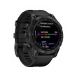 Смарт годинник Garmin Fenix 7 Solar Slate Gray with Black Band (010-02540-10)