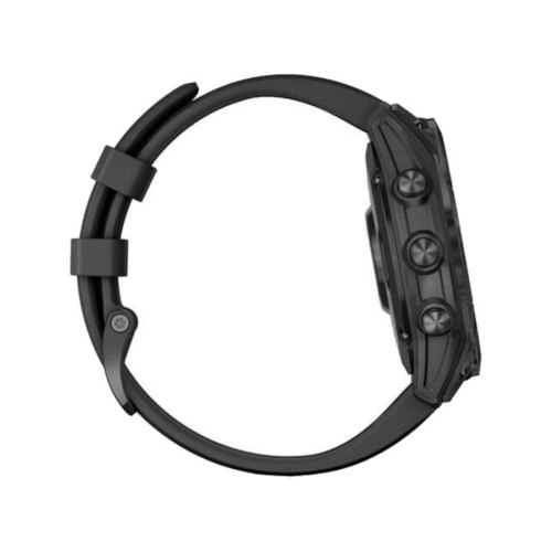 Смарт годинник Garmin Fenix 7 Solar Slate Gray with Black Band (010-02540-10)