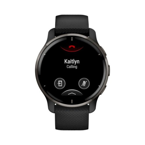 Смарт годинник Garmin Venu 2 Plus Slate/Black with Black Band (010-02496-01)