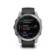 Смарт годинник Garmin Fenix 7 Silver with Graphite Band (010-02540-00)