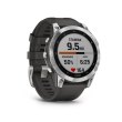 Смарт годинник Garmin Fenix 7 Silver with Graphite Band (010-02540-00)