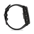 Смарт годинник Garmin Fenix 7 Sapphire Solar Black DLC Titanium with Black Band (010-02540-34)