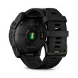 Смарт годинник Garmin Fenix 7 Sapphire Solar Black DLC Titanium with Black Band (010-02540-34)