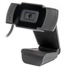 Веб камера Maxxter USB 2.0 WC-HD-FF-01, HD 1280x720, Fixed-Focus, чорний колір