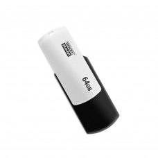 USB флеш, 64GB, GoodRam UCO2 Colour Mix Black-White (UCO2-0640KWR11) пластик, чорний з бiлим, USB 2.0