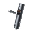АЗП з FM-модулятором Baseus Launcher Energy Column PPS 2USB, Dark grey