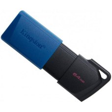 USB флеш, 64GB, Kingston DataTraveler Exodia M Black-Blue (DTXM/64GB) пластик з голубий, чорний, USB 3.2