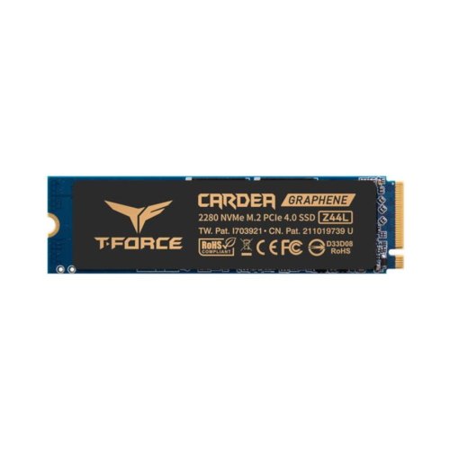 Накопичувач, SSD NVMe M.2 2280, Team Cardea Zero Z44L, 500GB, PCIe 4.0 x4, TLC (TM8FPL500G0C127)