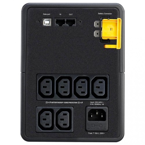 Джерело безперебійного живлення APC Back-UPS 1200VA/650W, USB, 6xC13