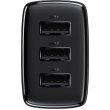 МЗП Baseus Compact Charger 3U 17W EU, Black