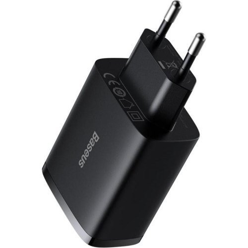 МЗП Baseus Compact Charger 3U 17W EU, Black